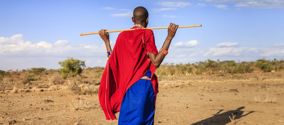 Os Massai são um dos povos mais conhecidos da África Oriental.