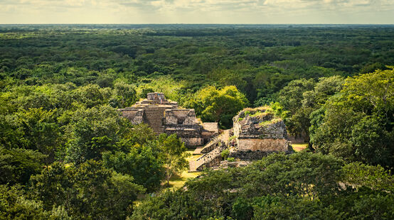 Ruínas maias Ek Balam em Yucatán